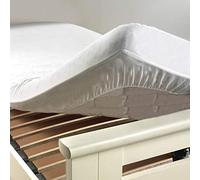 Coprimaterasso 90 x 190 cm, spugna peva ponny 30, colore: bianco