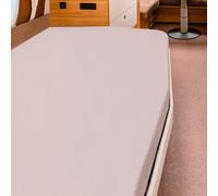 Coprimaterasso bettwaren-shop per letto francese colore sabbia