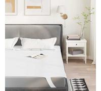 Coprimaterasso Bianco 200x220 cm Impermeabile