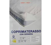 Coprimaterasso completo con cerniera Sanfor Rigato per letto matrimoniale cm 175