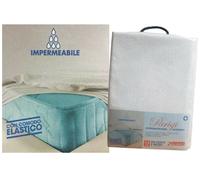 Coprimaterasso con elastico, sanitario, impermeabile, cerato, PARIGI LINEA AMBRO