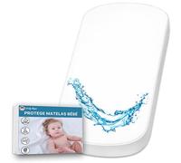Coprimaterasso Culla 100% Impermeabile - Protezione Materasso Assorbente e Traspirante - Certificato Oeko-Tex (40 x 80 cm)