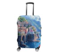 Coprimaterasso da viaggio per Italia Campania Costiera Amalfitana lavabile antigraffio, Stile:, XL