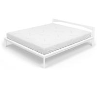 Coprimaterasso Elasticizzato 1 Piazza e Mezzo in Poliestere Grigio Chiaro