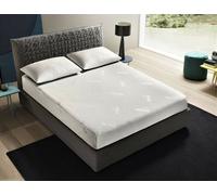 Coprimaterasso Elastico o Federe Silver Con Fibra d'Argento Effetto Rinfrescante