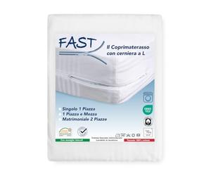 COPRIMATERASSO FAST A SACCO CON CERNIERA ZIP A L TUTTE LE MISURE - 2 PIAZZE