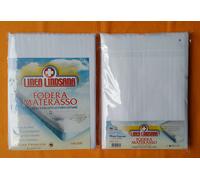 COPRIMATERASSO FODERA LETTO FRANCESE 140X200 CM ANGOLI ELASTICIZZATI 100% COTONE