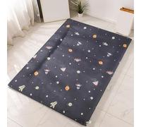 Coprimaterasso Futon da Terra con Cerniera, Coprimaterasso Futon Jaese Morbido per Full Queen King Twin Size, Coprimaterasso Futon, Coprimaterasso Lavabile per Materassino, Planet, Queen/150x200cm