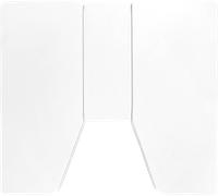 Coprimaterasso gimeg walra jersey stretch multifit per letti singoli 3 pezzi bianco