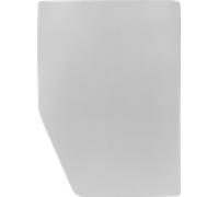 Coprimaterasso gimeg walra jersey stretch multifit per letto francese angolo sinistro grigio chiaro