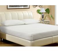 Coprimaterasso Imbottito Elasticizzato Anallergico Federe Cuscino Letto Made Ita