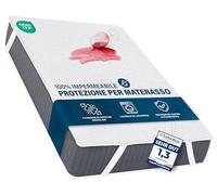 Coprimaterasso impermeabile, 160x200 cm, con 4 cinghie agli angoli