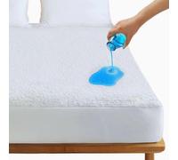 Coprimaterasso Impermeabile Con Angoli Salvamaterasso Traspirante Igienico Sanitario (Singolo)