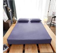 Coprimaterasso Impermeabile con Cerniera A Sei Lati, Coprimaterasso Tutto Compreso, Coprimaterasso Trapuntato King Size, Lenzuolo con Angoli, Coprimaterasso con Angoli, 3, 80x190x10cm 1pc