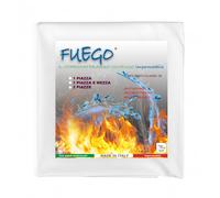 Coprimaterasso Impermeabile 'FUEGO' Antiacaro Ignifugo Classe 1, Elastico, Linea