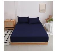 Coprimaterasso Impermeabile Full Queen King, Coprimaterasso Stile Lenzuolo Con Angoli Con Tasca Profonda Adatto Fino A 20 Pollici, Lavabile E Silenzioso(Royal blue,Twin XL (39" x 80"))