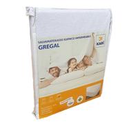 Coprimaterasso impermeabile igienico assorbente KARI GREGA Matrimoniale 2 piazze