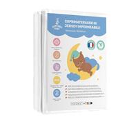 Protettore per Materasso per Bambini 70x140 Impermeabile per Lettino | Coprimaterasso 70x140 Facile da Installare, Morbido e Traspirante | Lenzuolo Impermeabile Certificato Oeko-Tex Garanzia 10 Anni