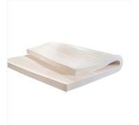 Coprimaterasso in lattice naturale, 5,1 cm, comodo e ventilato, non si deforma, resistente alla compressione, 100 x 120 cm, ideale per un maggiore comfort del sonno