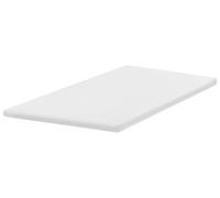 Coprimaterasso in schiuma bianca 140 x 200 cm Gracious