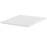 Coprimaterasso in schiuma bianca 160 x 200 cm Gracious