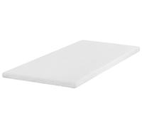 Coprimaterasso in schiuma bianca 90 x 200 cm Gracious