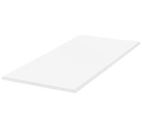 Coprimaterasso in schiuma bianca 90 x 200 cm Restful