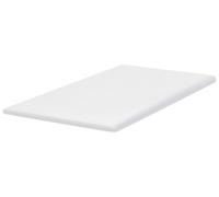 Coprimaterasso in schiuma bianco 140 x 200 cm Calm