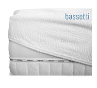 Coprimaterasso in spugna di jersey con angoli BASSETTI