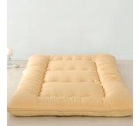 Coprimaterasso ispessito, a prova di umidità, caldo, pieghevole, per uso singolo/doppio, ideale per dormitori per studenti, 135 x 200 cm