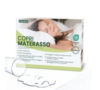 Coprimaterasso King Size Impermeabile 180 X 200 - Tessuto Spugna Di Bambù Natura