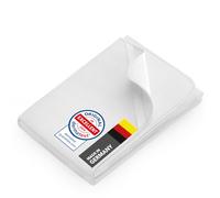 Coprimaterasso Lettino Cotone in Flanella - Copri Materasso 60x120 - Angoli con Elastici - Prodotto in Germania
