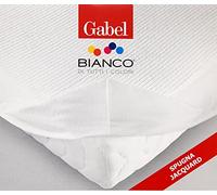 Coprimaterasso MATRIMONIALE in spugna JACQUARD GABEL Bonne Nuit bianco
