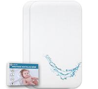 Coprimaterasso Next to Me Salvapipì Impermeabile per Culle 55x90cm - Comptaible Kinderkraft Neste Up - Coprimaterasso Next to Me senza trattamento (55 x 90 cm (set da 2)