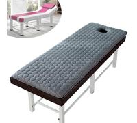Coprimaterasso per Lettino da Massaggio, Coprimaterasso in Memory Foam per Lettini da Massaggio, Centro Estetico, Materassino per Spa con Foro per Respirare, Cuscinetto Protettivo per Accessori da Mas