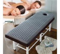Coprimaterasso per Lettino da Massaggio, Coprimaterasso in Memory Foam per Lettini da Massaggio, Centro Estetico, Materassino per Spa con Foro per Respirare, Cuscinetto Protettivo per Accessori da Mas