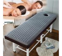 Coprimaterasso per Lettino da Massaggio, Coprimaterasso in Memory Foam per Lettini da Massaggio, Centro Estetico, Materassino per Spa con Foro per Respirare, Cuscinetto Protettivo per Accessori da Mas