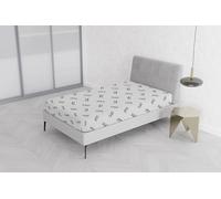 Coprimaterasso Piazza E Mezza 120x200cm Carbonio, Copri Materasso Letto con Fibra Di Carbonio