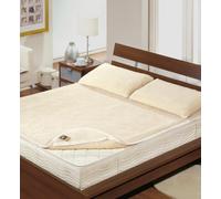 Coprimaterasso Pura Lana Merinos Matrimoniale Antidecupito 1250gr Cober Stevil