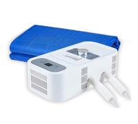 Coprimaterasso Raffreddato Ad Acqua, Sistema Di Raffreddamento Per Letto Da 130 W, Raffreddamento Da 3 A 8 °c E Funzione Di Riscaldamento Da 28 A 38 °c, Timer Da 12 Ore, Topper Elettrico Raf 160*70cm