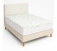 Coprimaterasso Singolo Impermeabile in Bambù 90x190/200 con 30cm Altezza, Protettore ViscosaTraspirante e Morbido