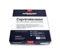 Coprimaterasso Singolo Spugna Jacquard Gabel Nottetempo Cotone