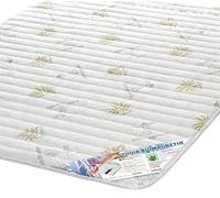 coprimaterasso, stuoia biomagnetica per magnetoterapia,MADE IN ITALY, UNA PIAZZA E MEZZA, miglior comfort. Fodera Aloe Vera, rigenerante, UNA PIAZZA E MEZZA(120 x 190)