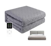 Coprimaterasso Termico, Protezione Dal Surriscaldamento Con Timer Da 12 Ore | Imbottitura Per Materassi Elettrici Con Protezione Dal Freddo | Per Le Imprese Domestiche, Dormitori, Hotel, Ristoranti, A