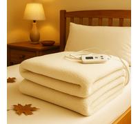 Coprimaterasso termico SCALDA SOGNI peluche coperta elettrica