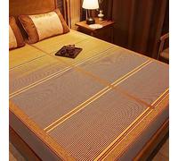 Coprimaterasso traspirante, reversibile, pieghevole, confortevole, per camera da letto, dimensioni: 195,6 x 149,9 cm, ideale per tutte le stagioni