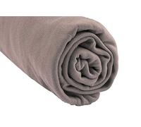 Coprimaterasso viscosa bambù letto due posti 140 X 90/140 x 200 - tortora