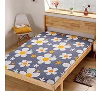 Coprimaterasso voluminoso, futon, per tutte le stagioni, migliora il comfort del sonno (colore 1, 90 x 200 cm)
