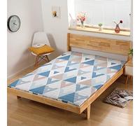 Coprimaterasso voluminoso, futon, per tutte le stagioni, migliora il comfort del sonno (colore 5, 100 x 200 cm)