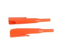 Coprimatite a Naso Lungo con Clip da Tasca, 2 Pezzi per Accessori per la Lavorazione del Legno, Regalo Perfetto per gli Artigiani (ORANGE)